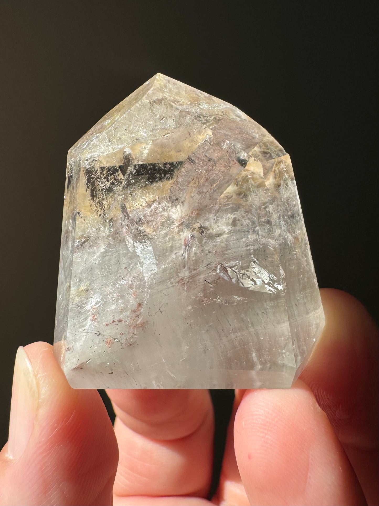 GARDEN QUARTZ WITH LODOLITE
