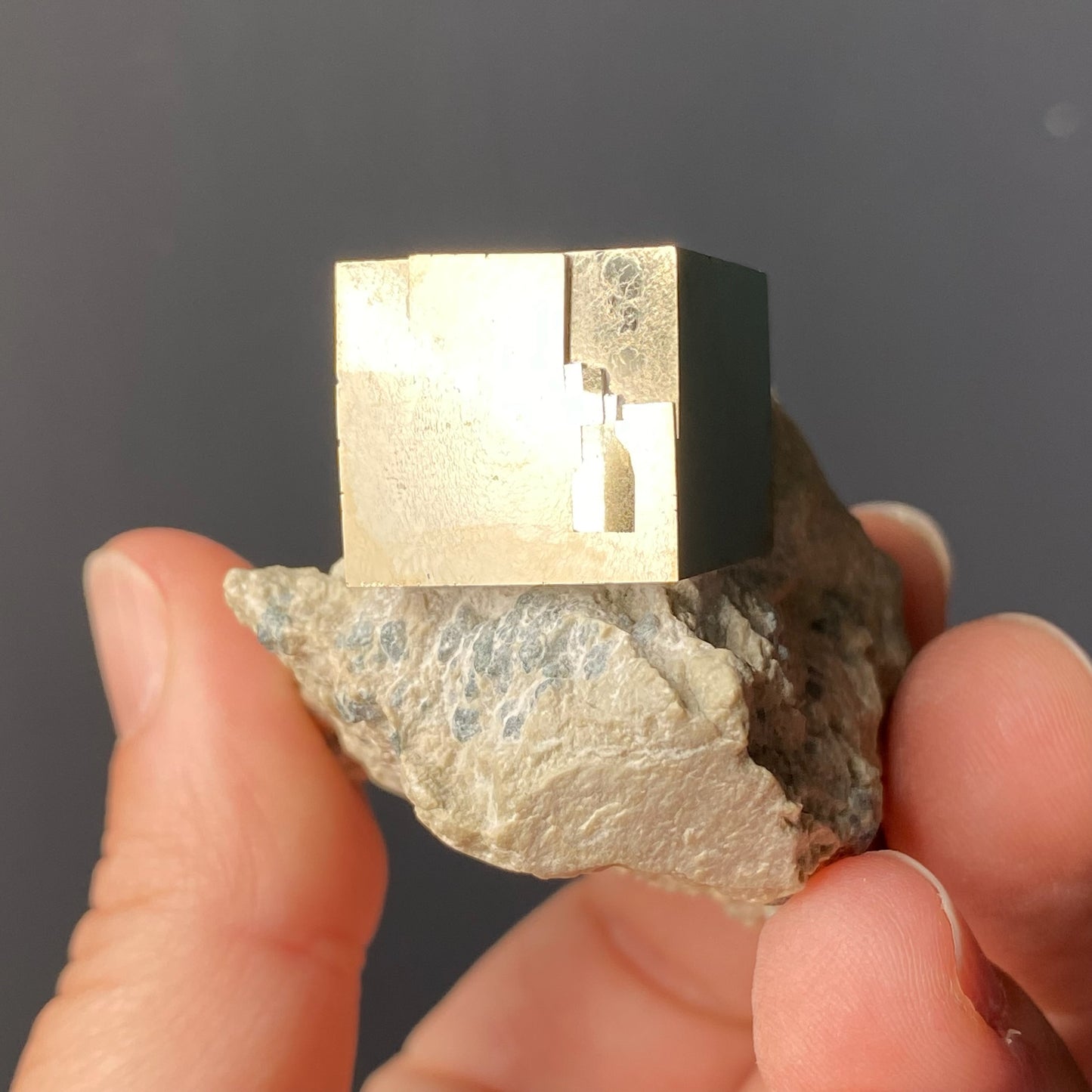PYRITE ON MATRIX