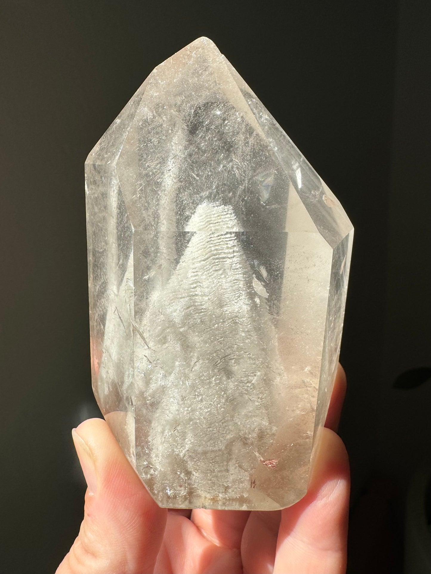 QUARTZ WITH LODOLITE PHANTOMS