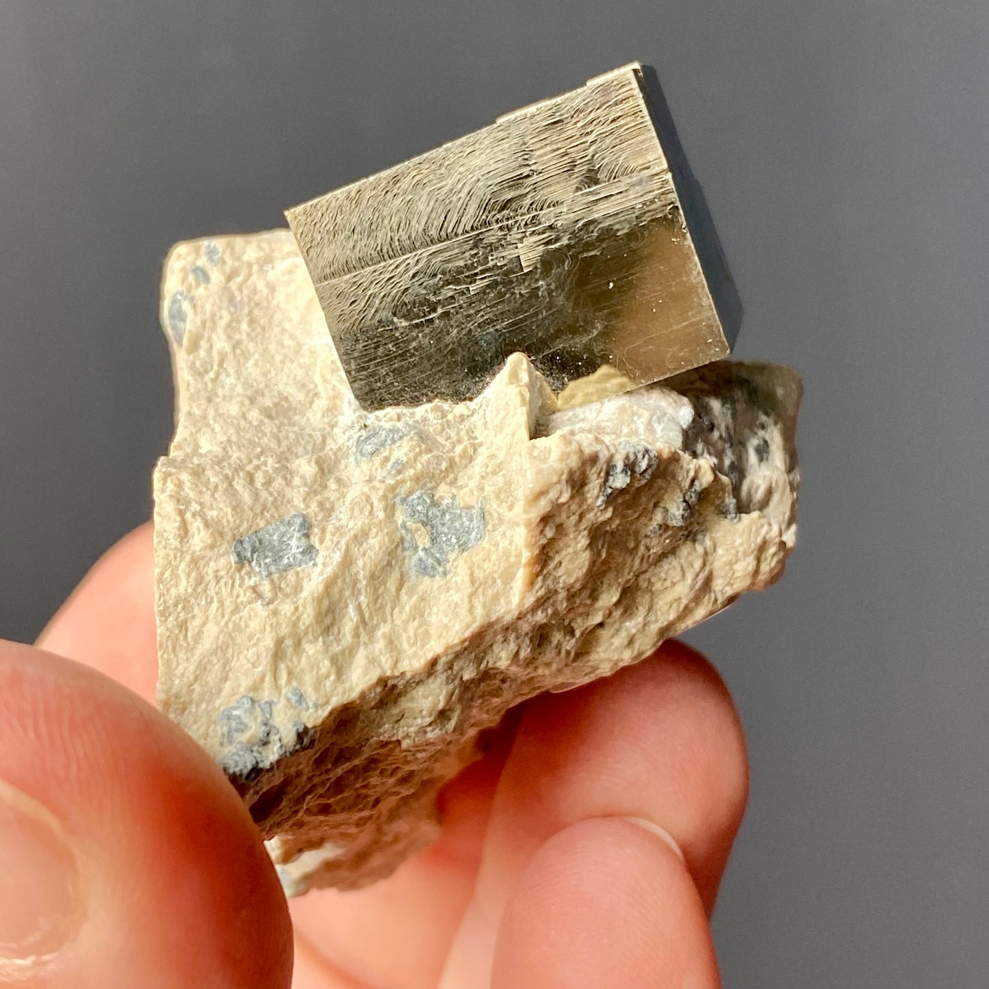 PYRITE ON MATRIX
