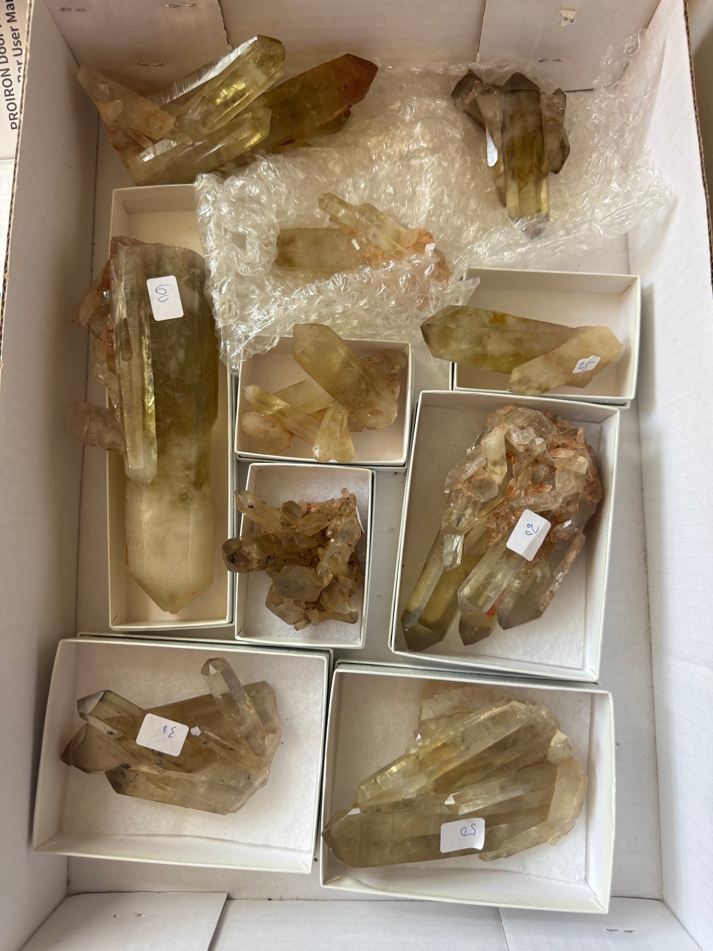 FREE FLAT FOUR - MOZAMBIQUE CITRINE