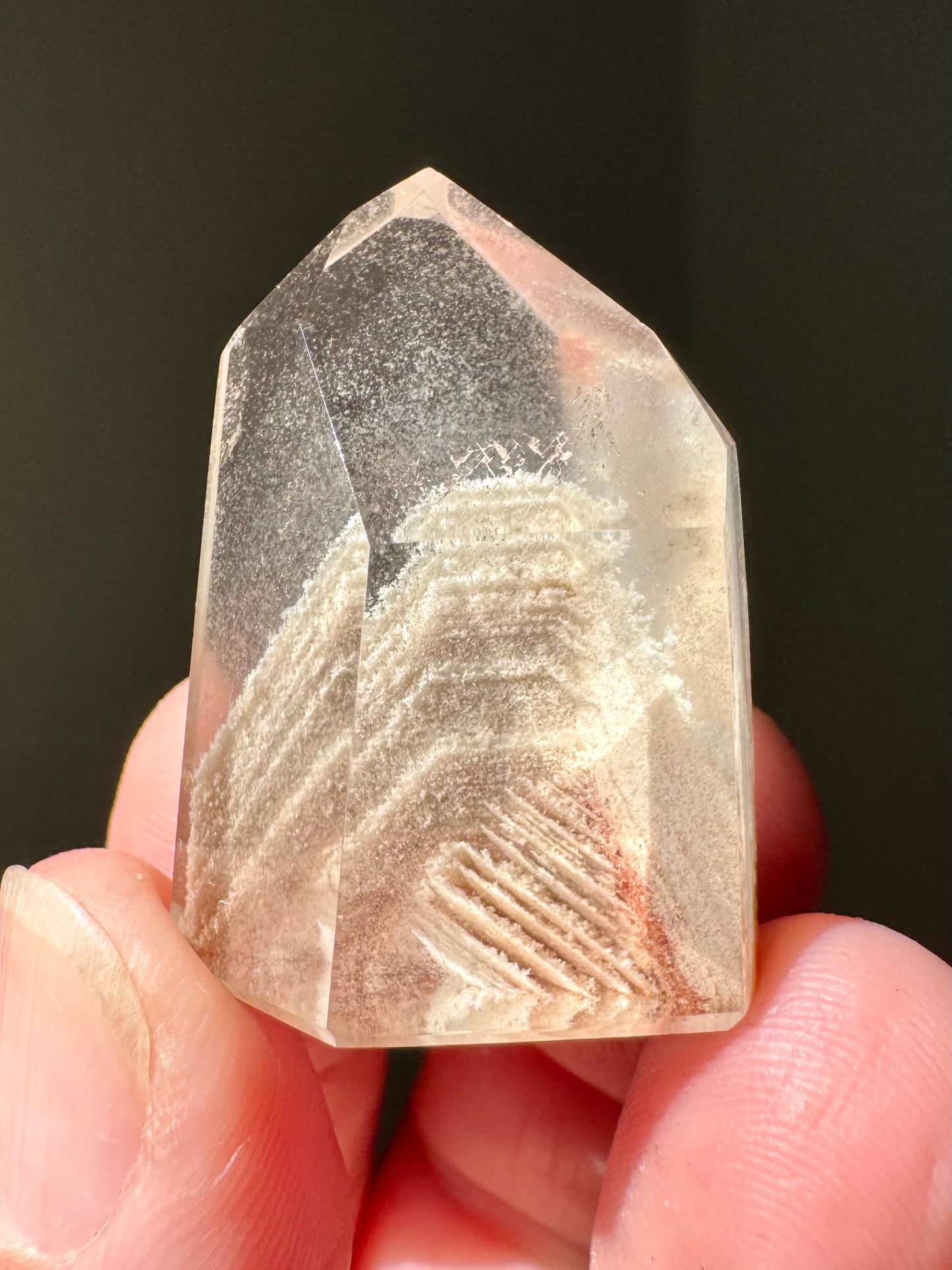 GARDEN QUARTZ WITH PHANTOMS