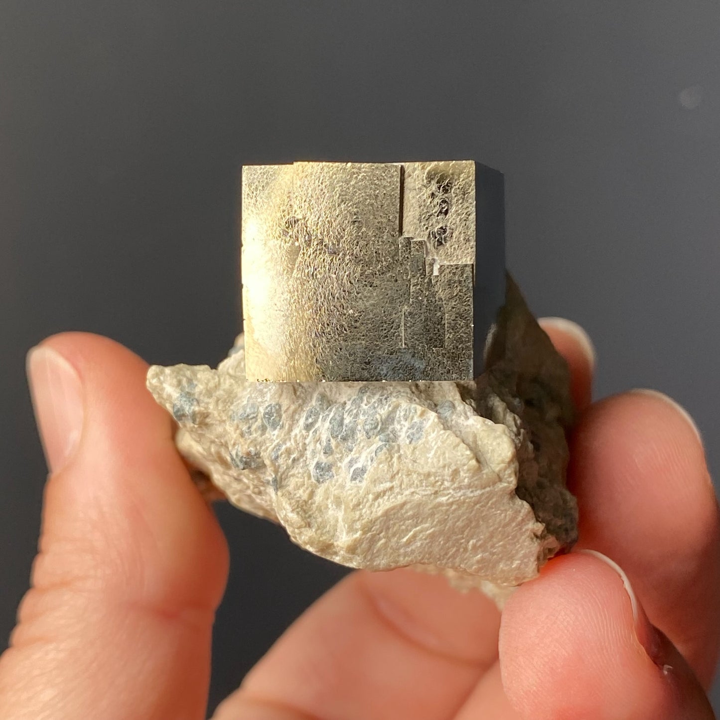 PYRITE ON MATRIX