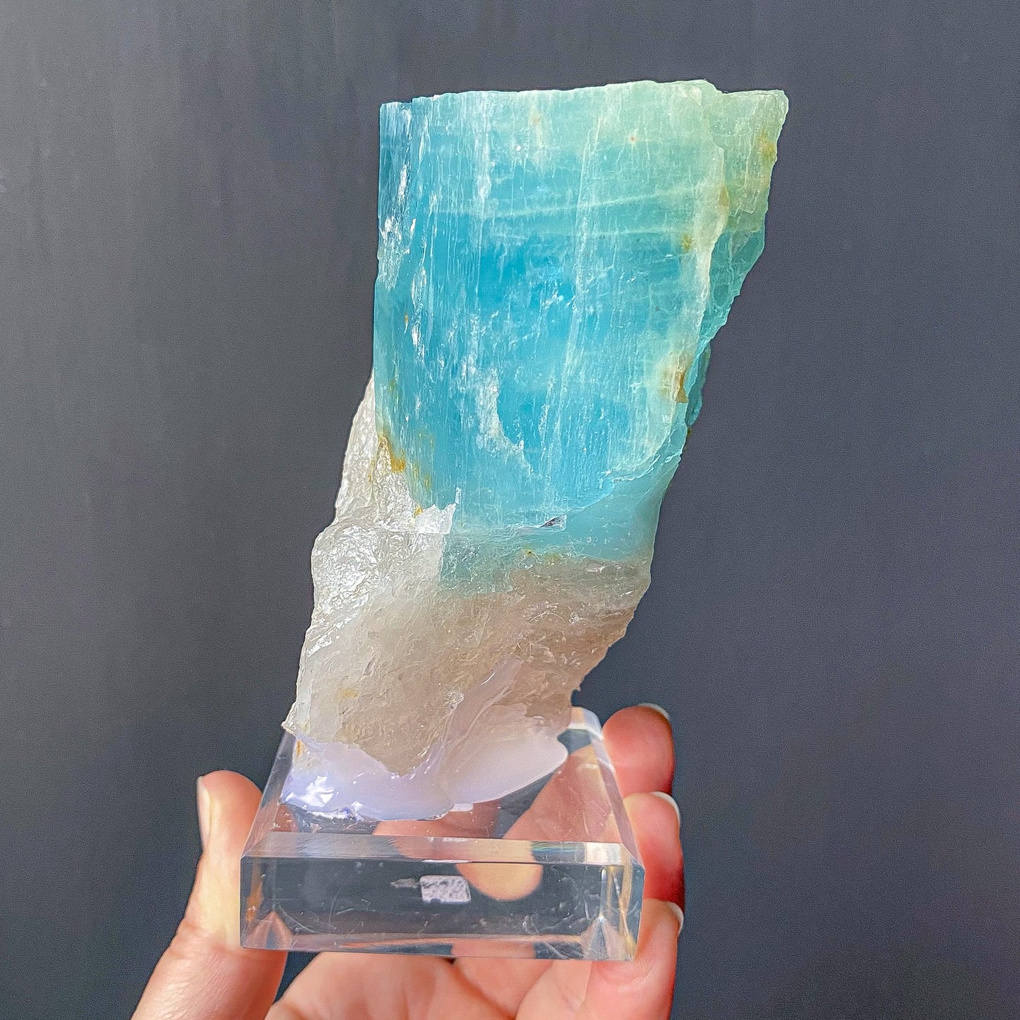 AQUAMARINE & QUARTZ
