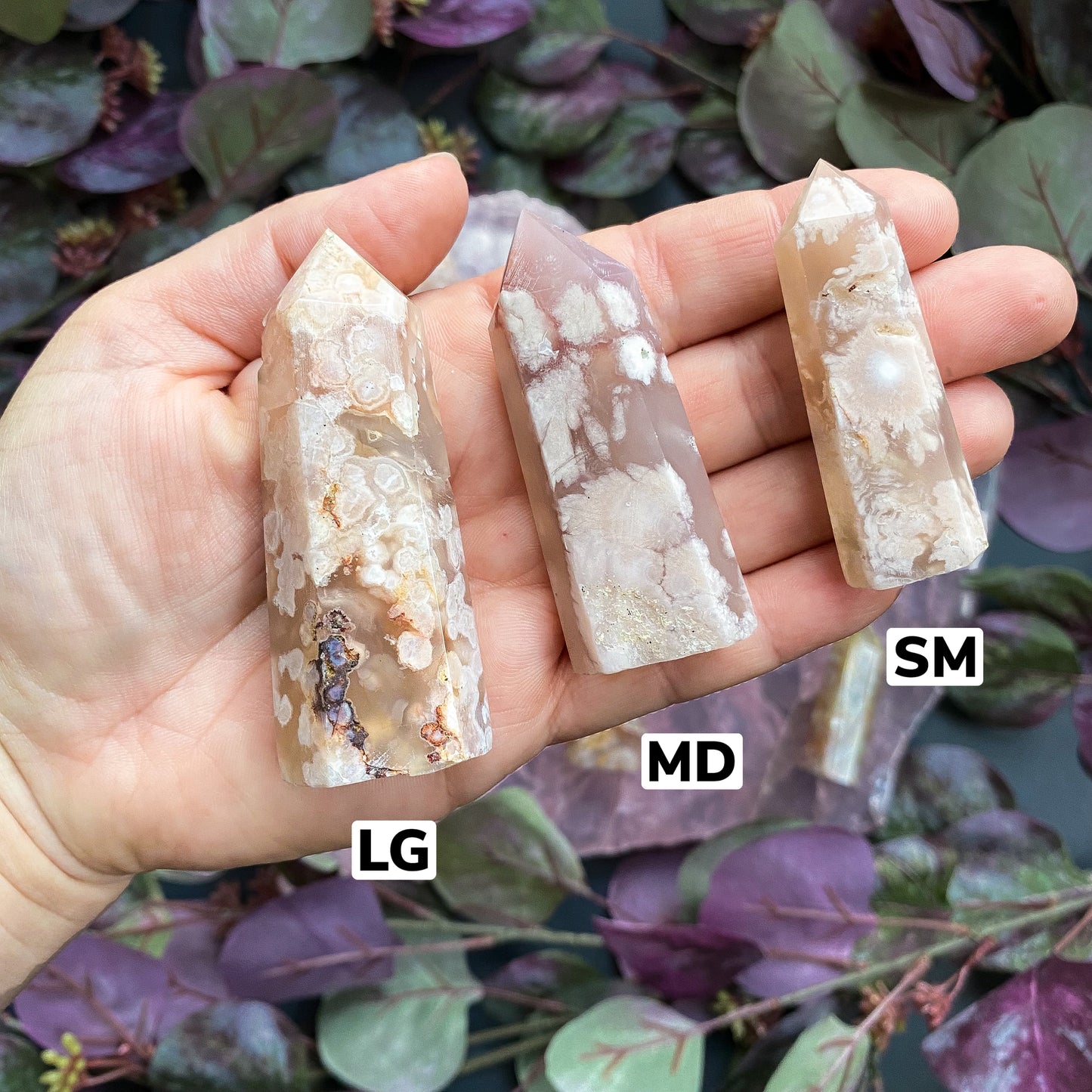 FLOWER AGATE TOWER
