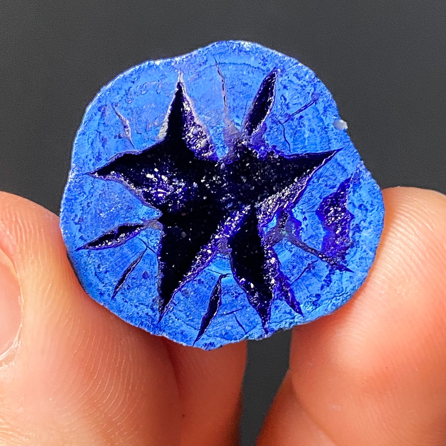 AZURITE GEODE