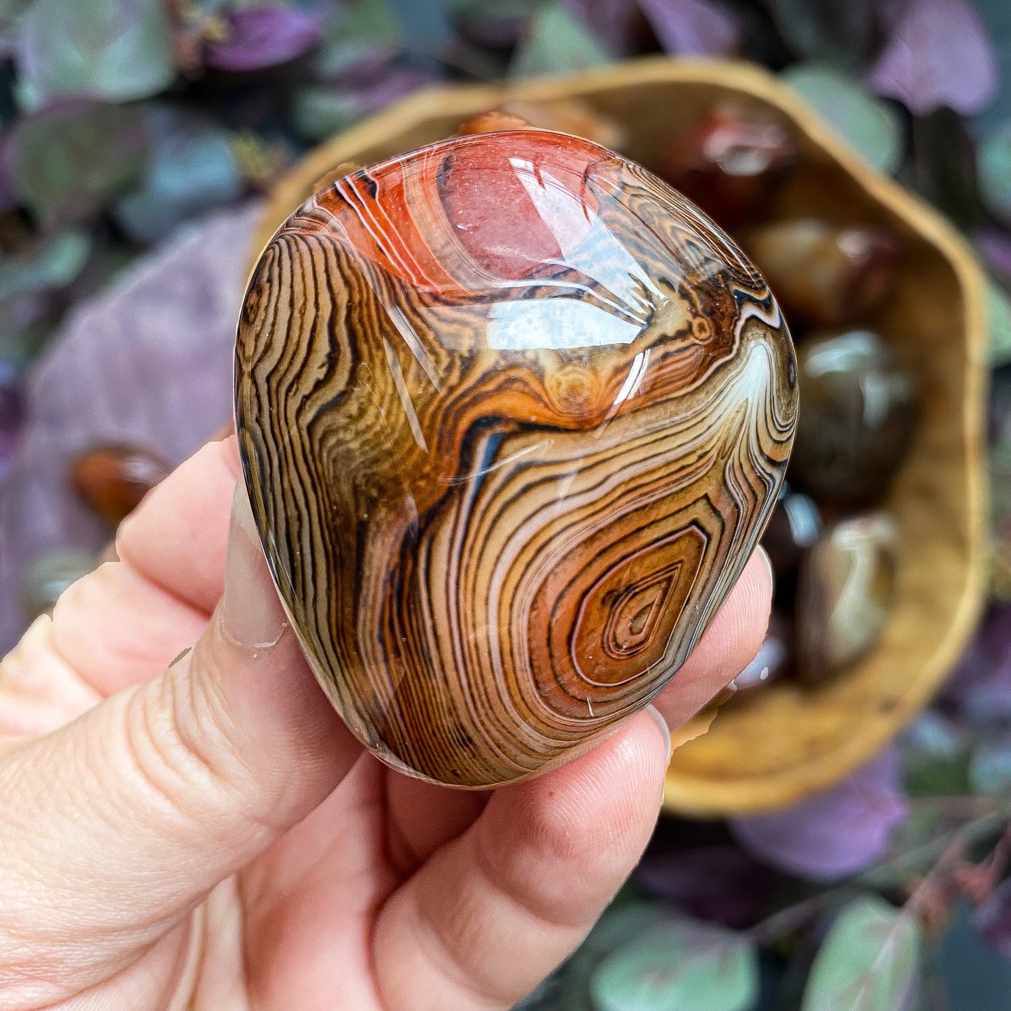 CARNELIAN AGATE POCKET STONES