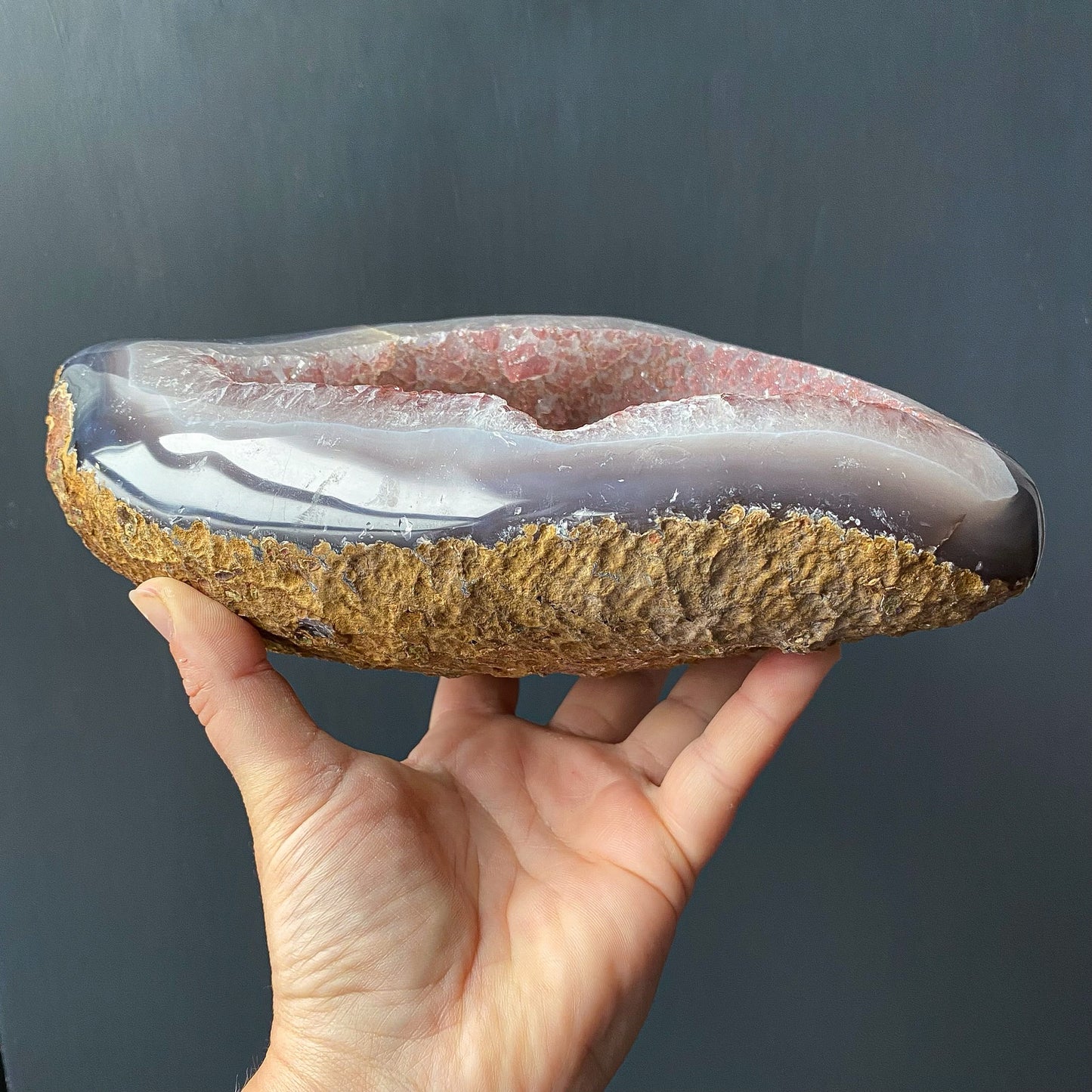 AMETHYST (HEMATITE AGATE)