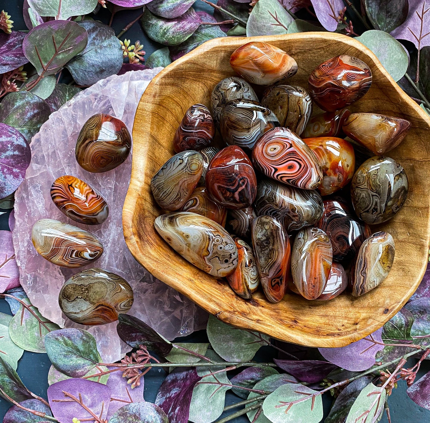 CARNELIAN AGATE POCKET STONES
