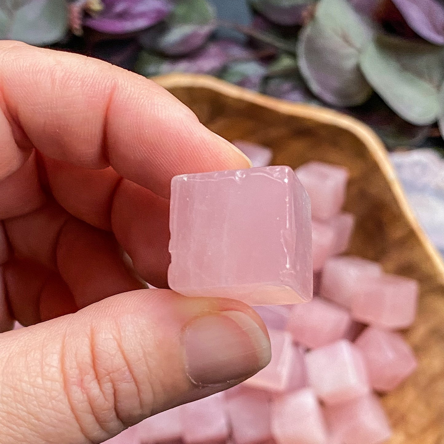 ROSE QUARTZ CUBES