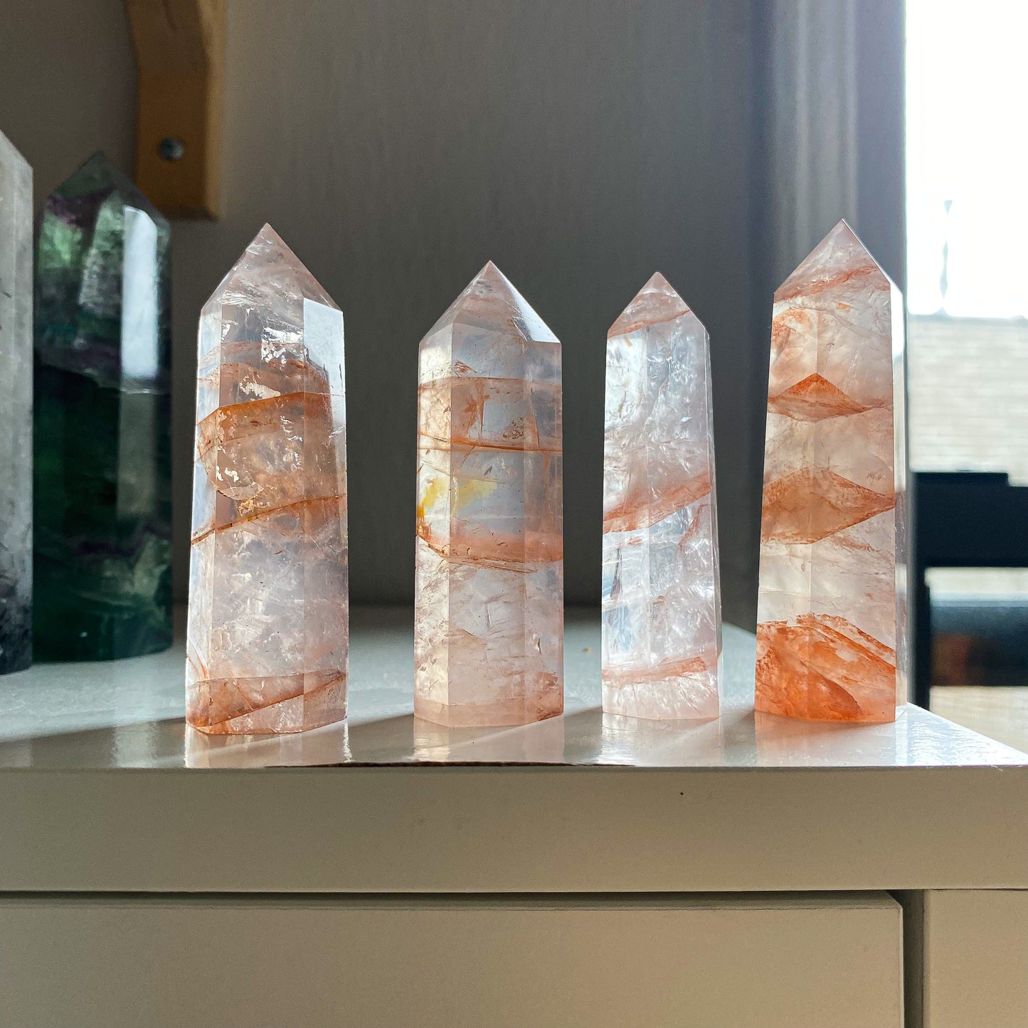 HEMATOID QUARTZ TOWER