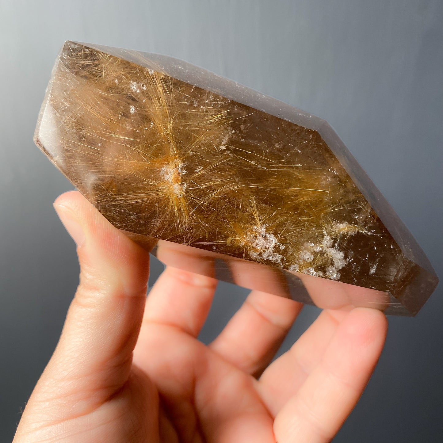 SMOKY QUARTZ (RUTILATED)