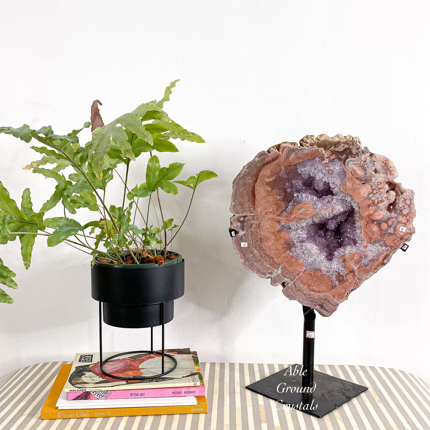 PINK AMETHYST DISPLAY