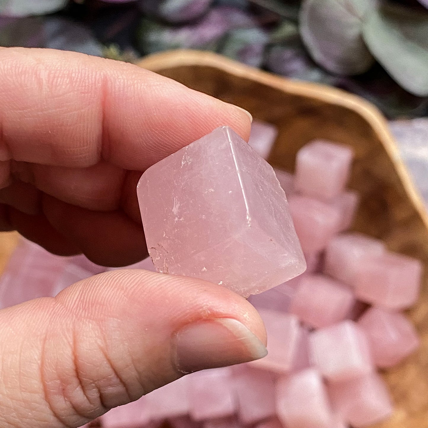 ROSE QUARTZ CUBES