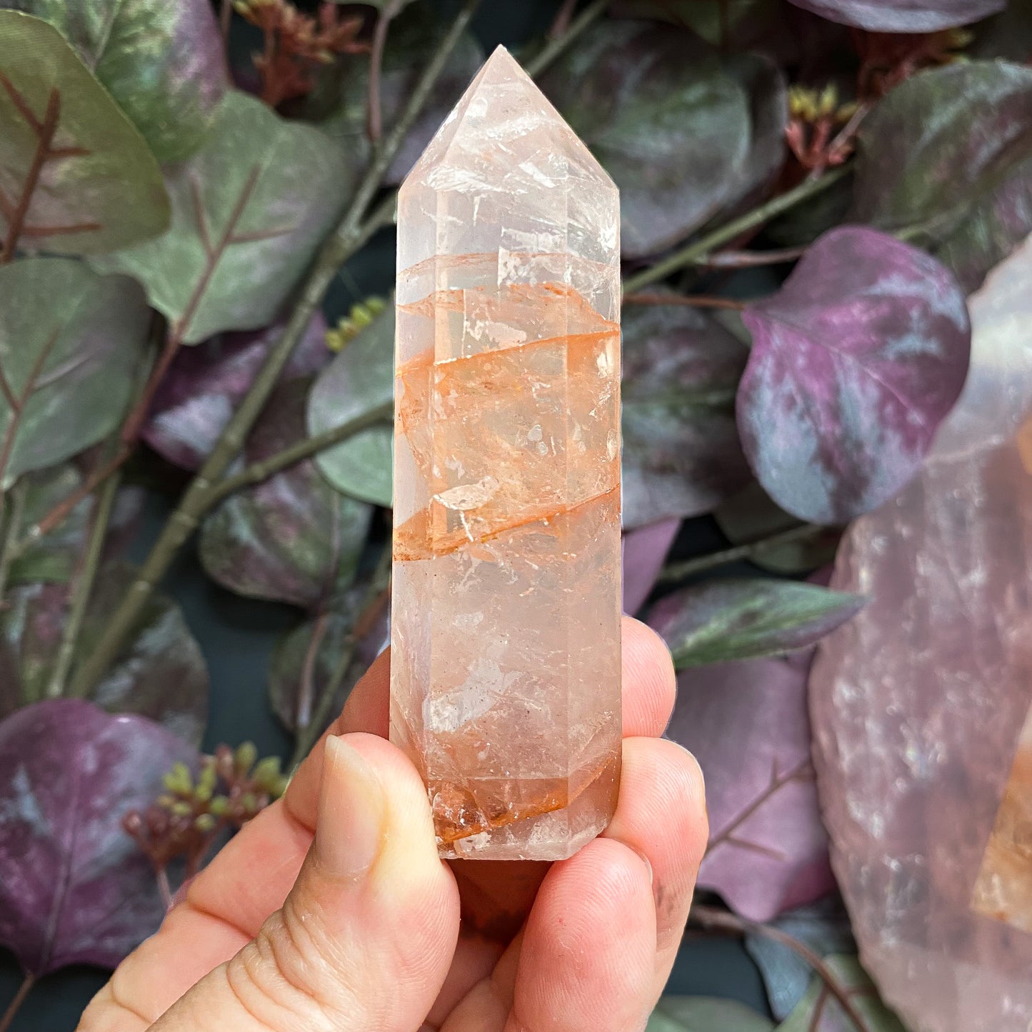 HEMATOID QUARTZ TOWER