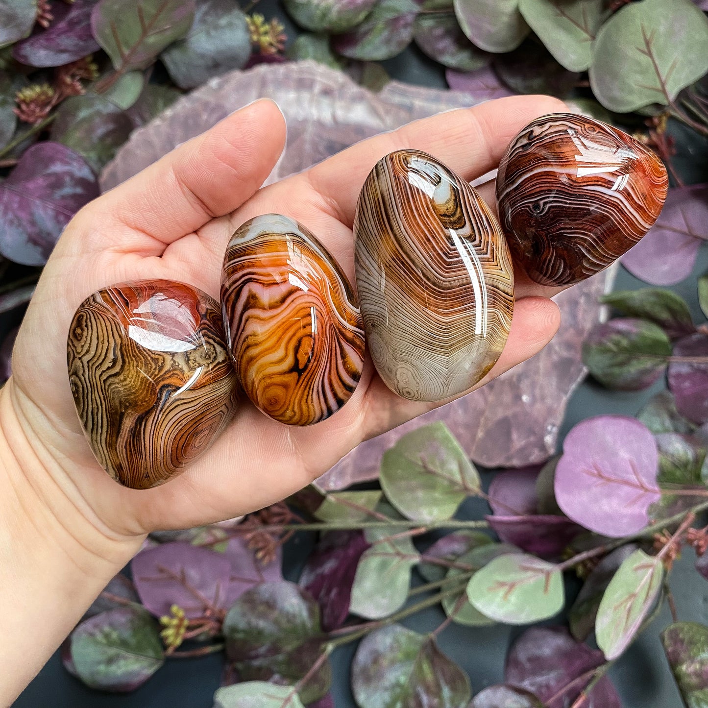 CARNELIAN AGATE POCKET STONES
