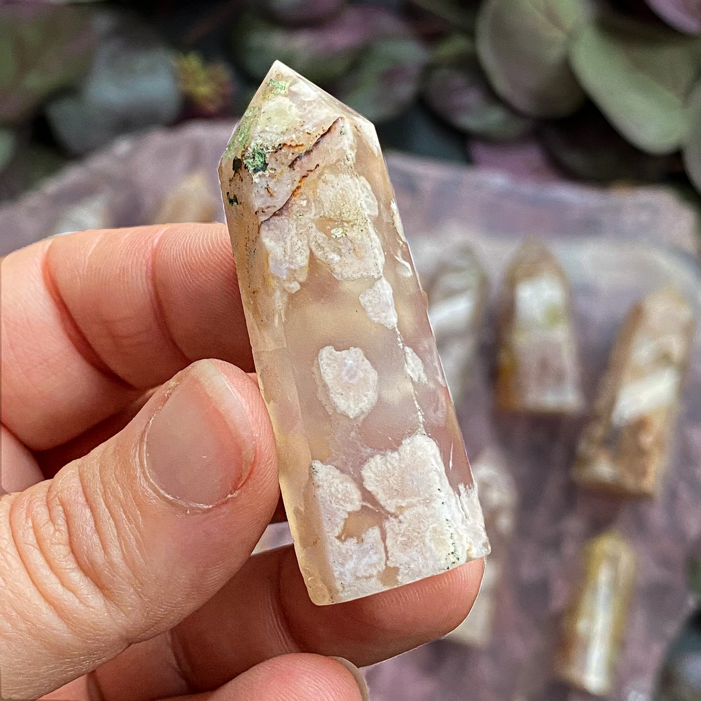 FLOWER AGATE TOWER