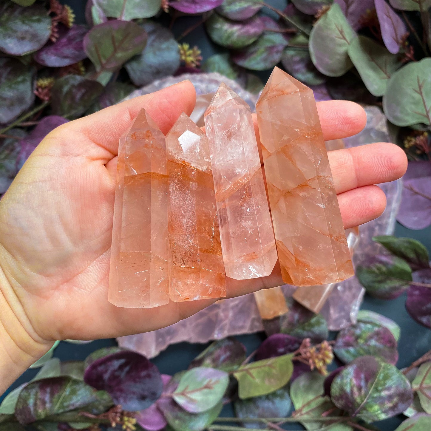 HEMATOID QUARTZ TOWER