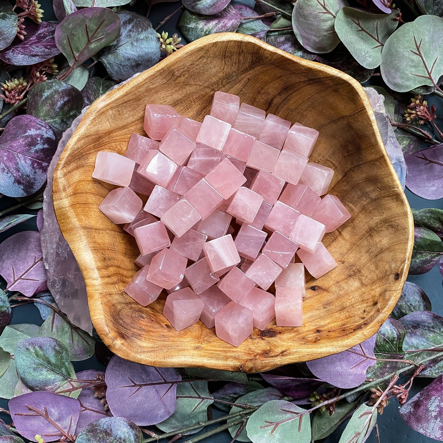 ROSE QUARTZ CUBES