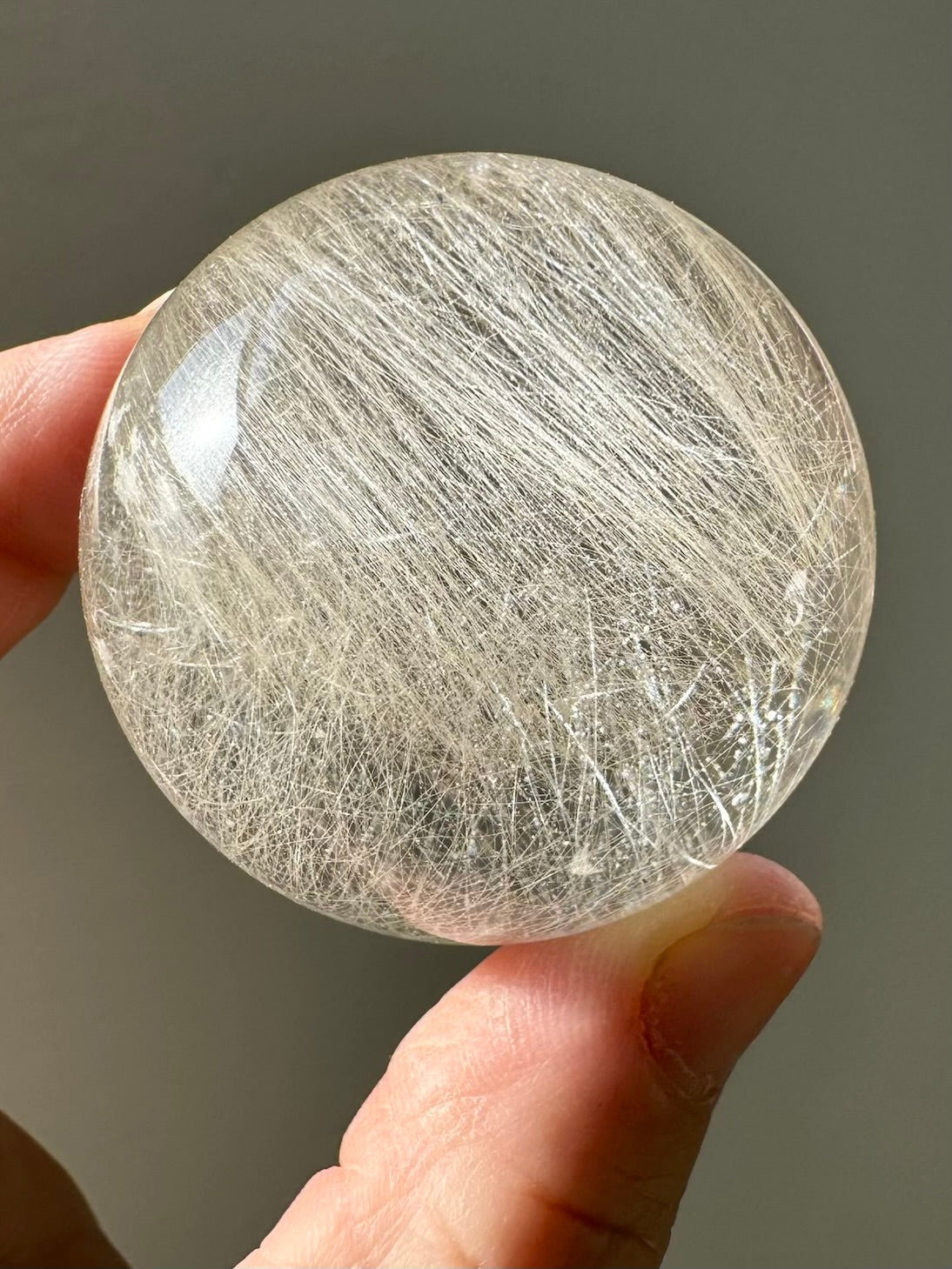 RUTILATED QUARTZ SPHERE