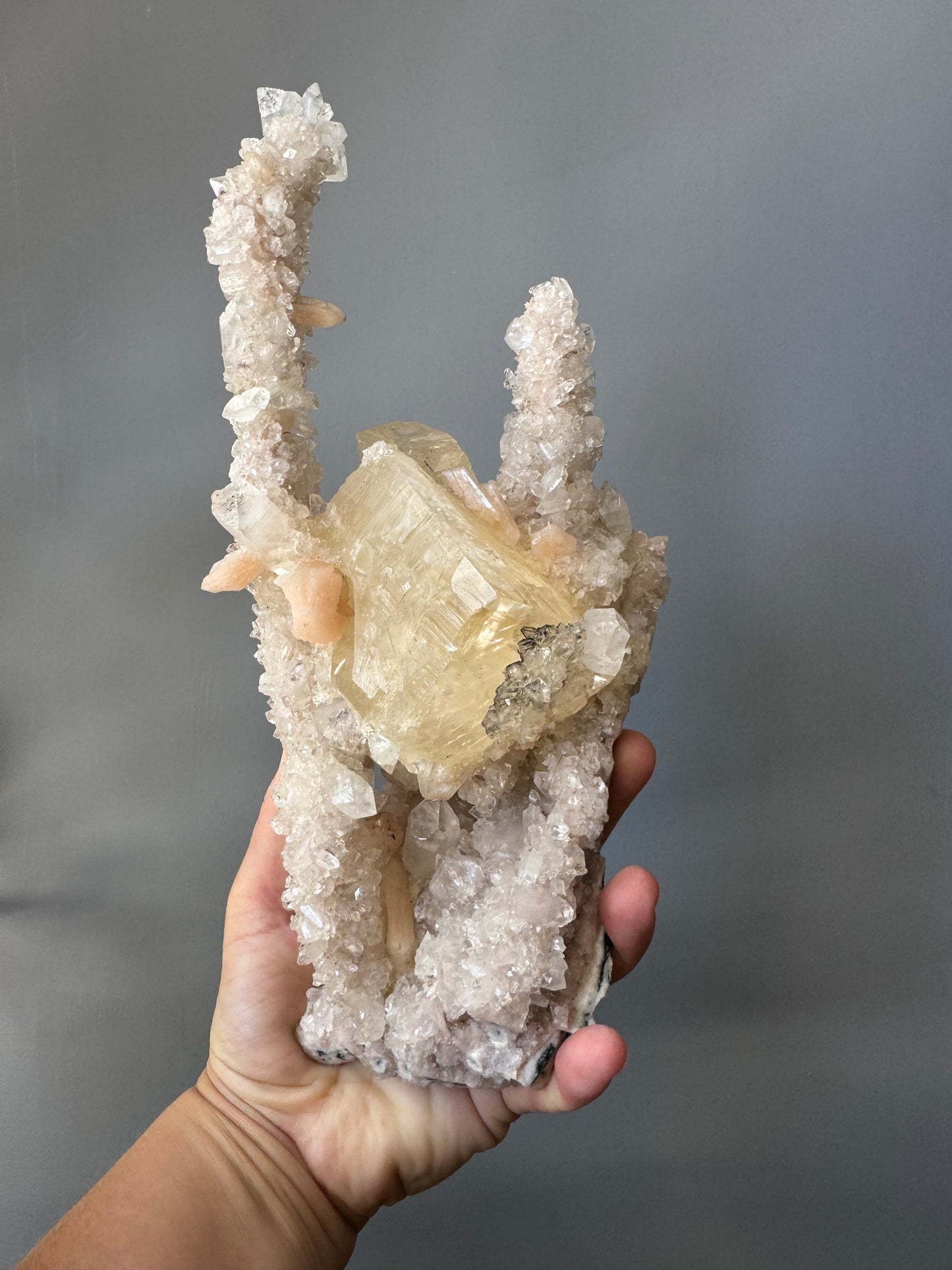 ZEOLITE & CALCITE STALACTITE (CE300)