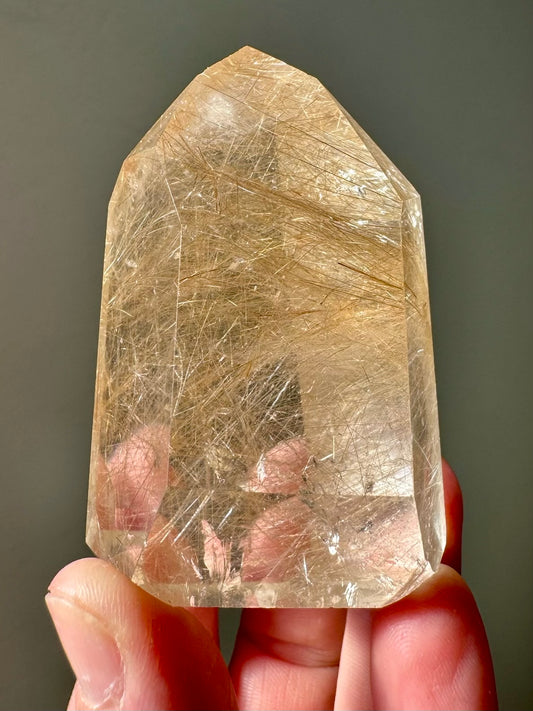 RUTILATED QUARTZ POINT