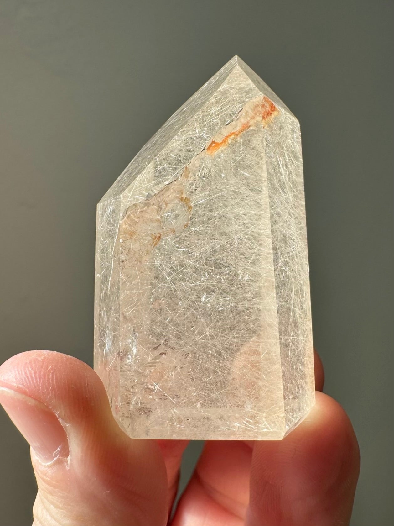 RUTILATED QUARTZ POINT