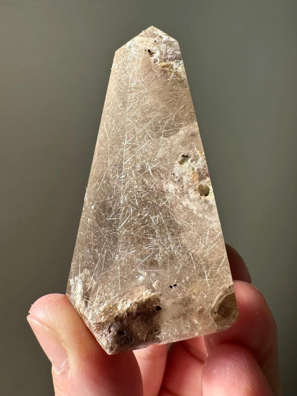 RUTILATED QUARTZ POINT