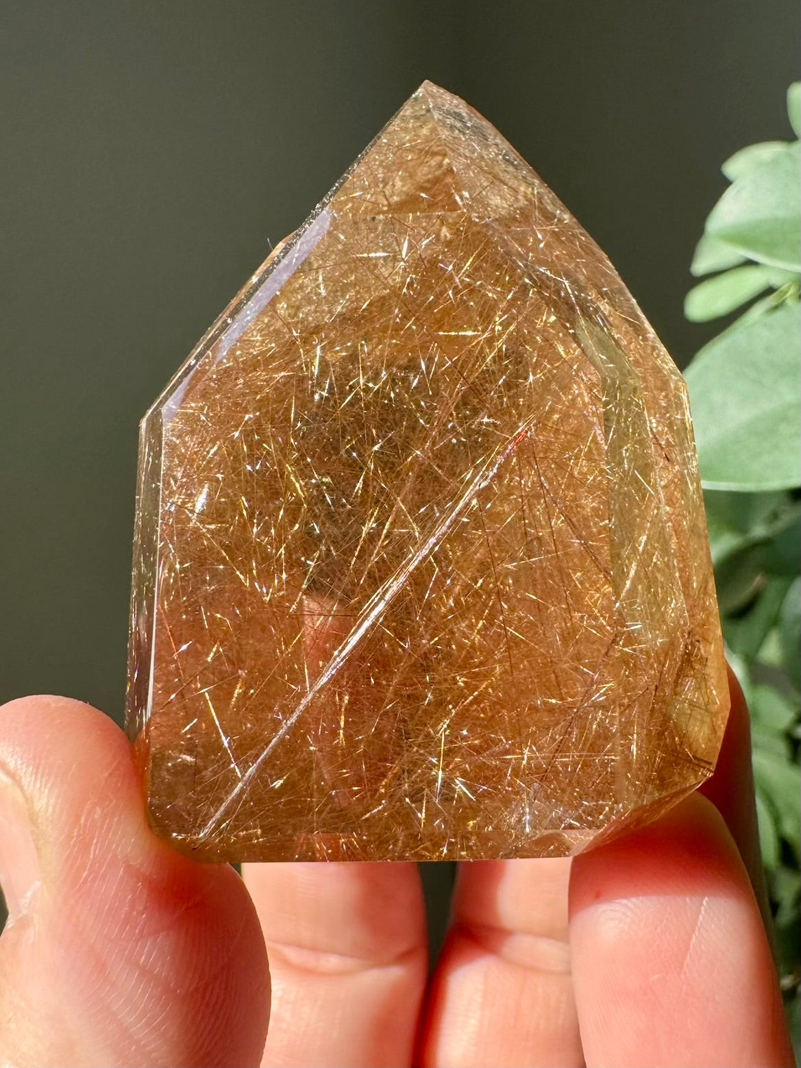 RUTILATED QUARTZ POINT