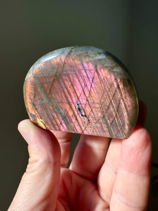 PINK LABRADORITE