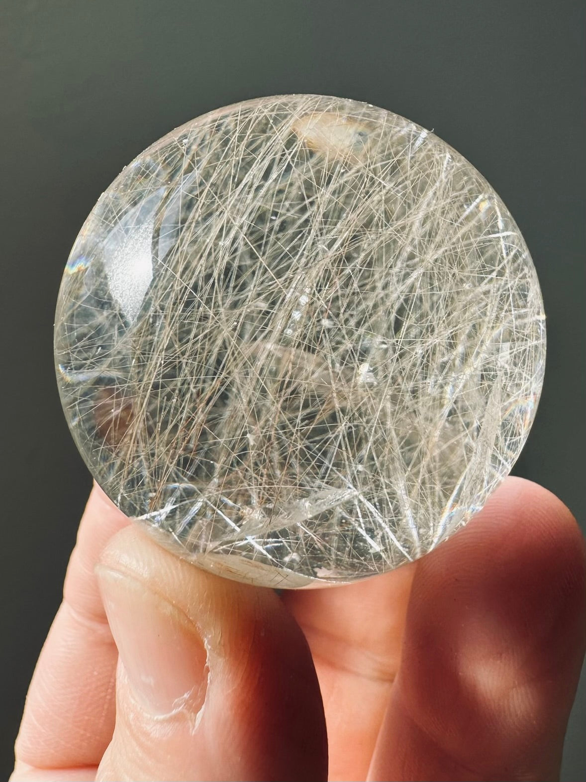 RUTILATED QUARTZ SPHERE