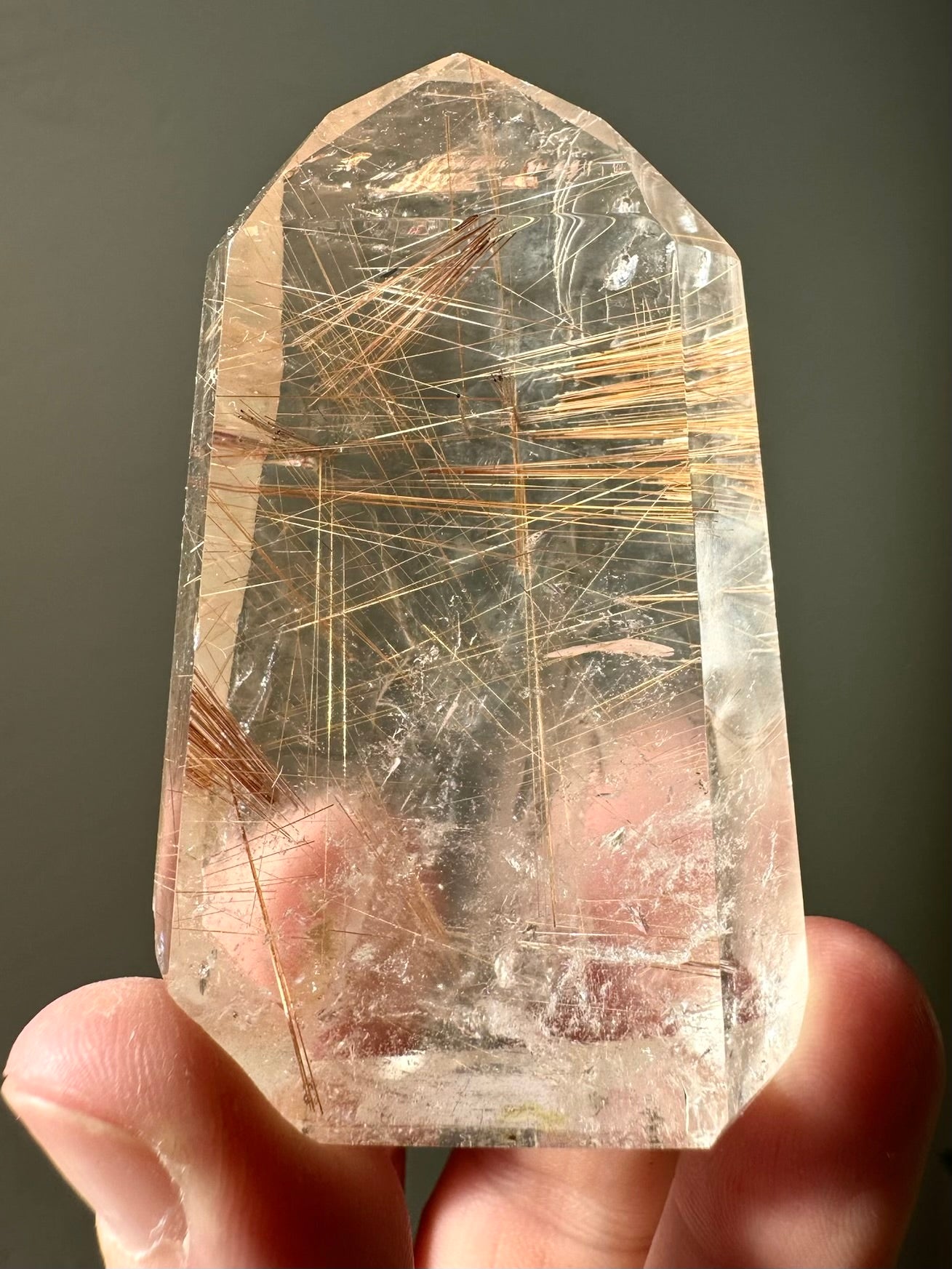 RUTILATED QUARTZ  POINT
