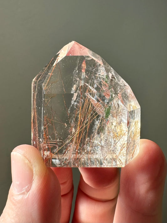 RUTILATED QUARTZ POINT