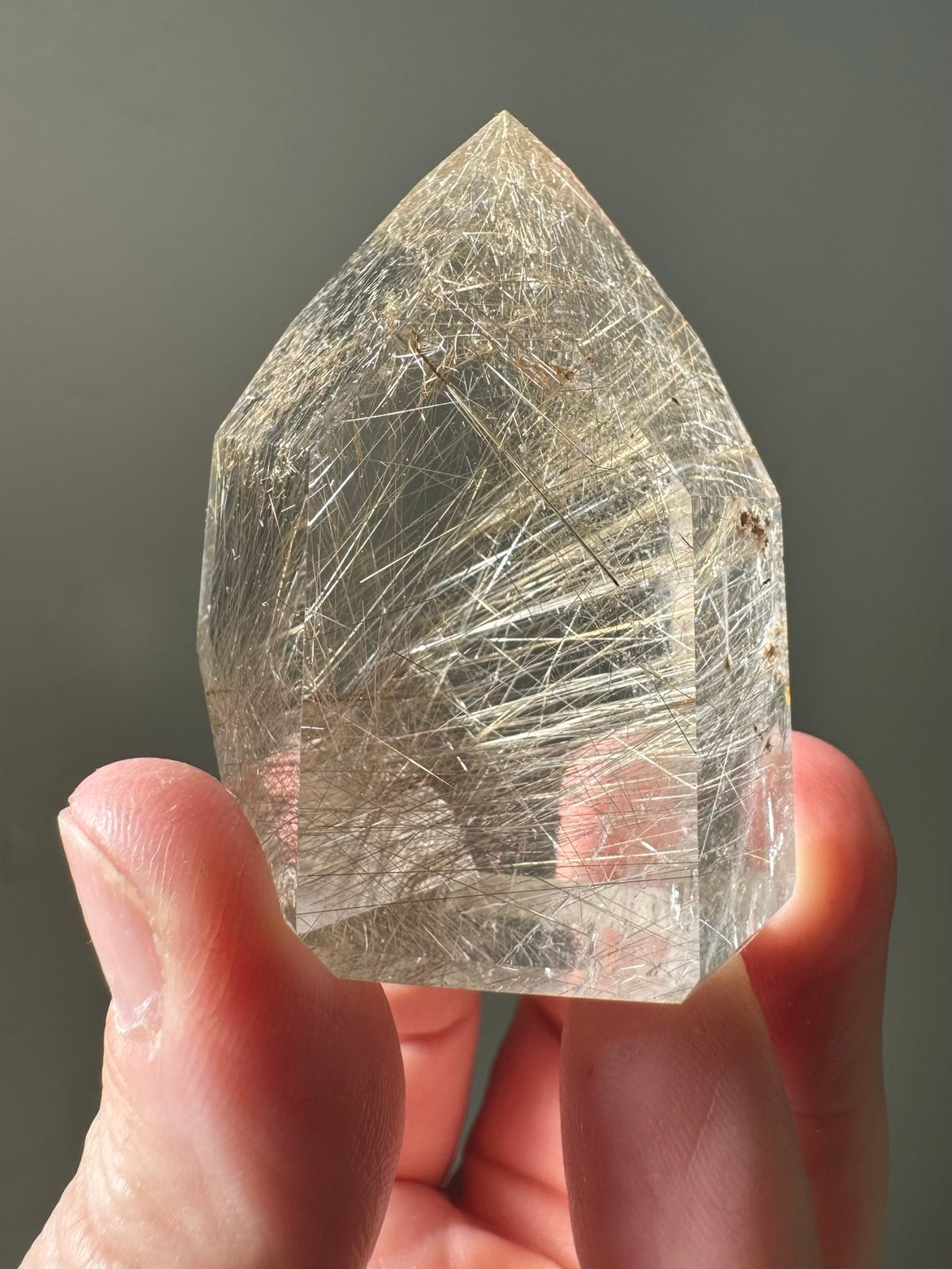 RUTILATED QUARTZ POINT