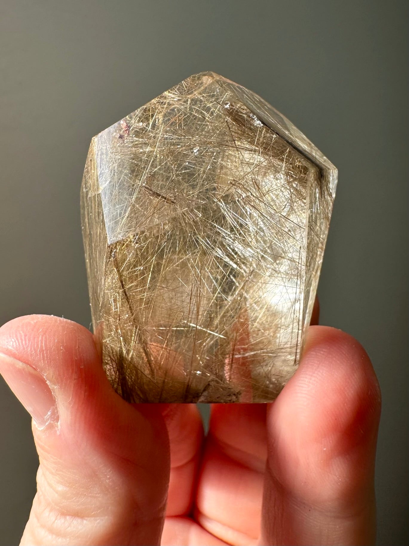 RUTILATED QUARTZ POINT