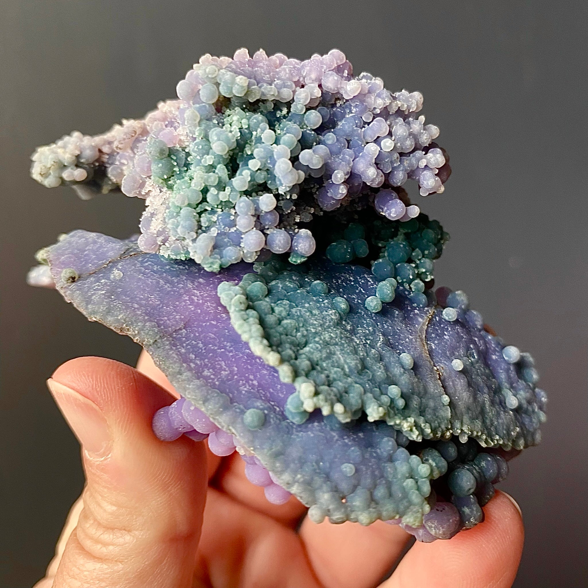 GRAPE AGATE (BOTRYOIDAL CHALCEDONY)