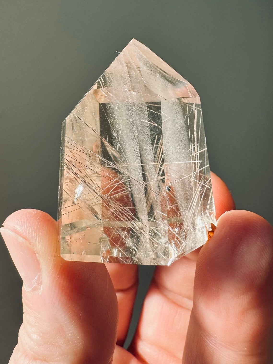 RUTILATED QUARTZ POINT