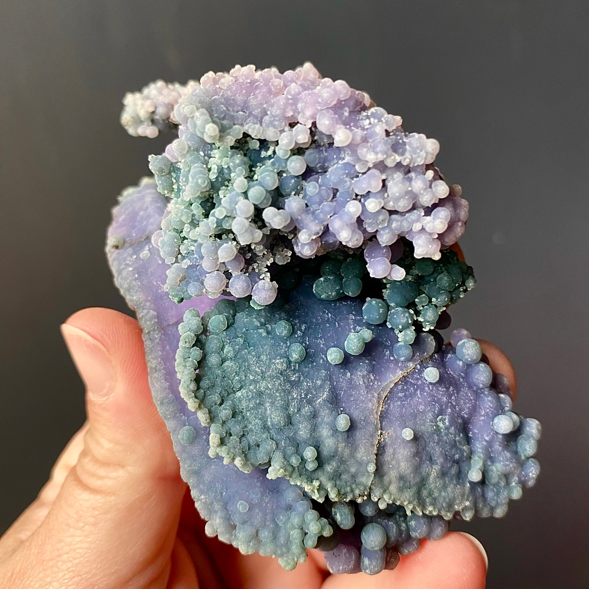 GRAPE AGATE (BOTRYOIDAL CHALCEDONY)