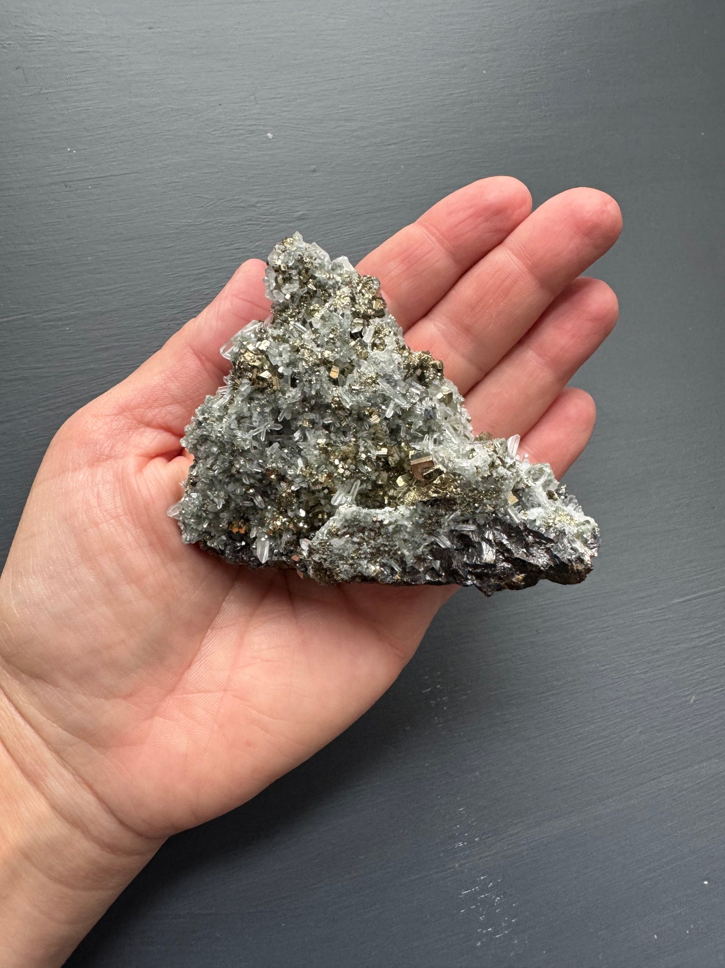 PYRITE AND QUARTZ