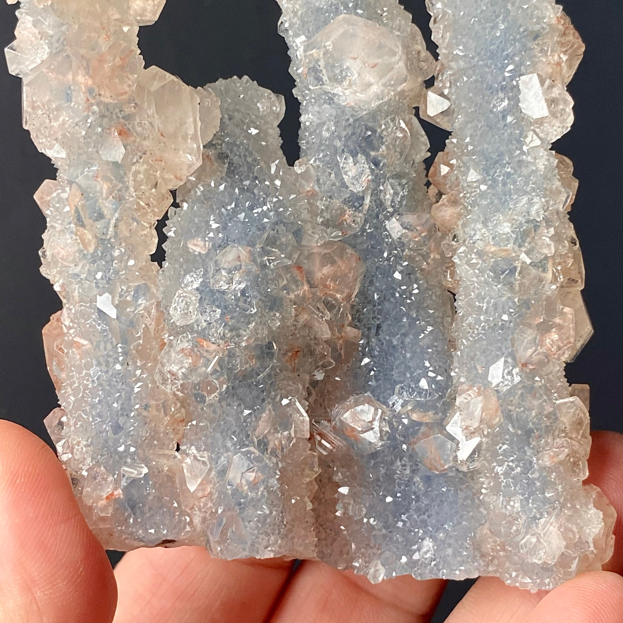 CHALCEDONY, APOPHYLITE & STILBITE