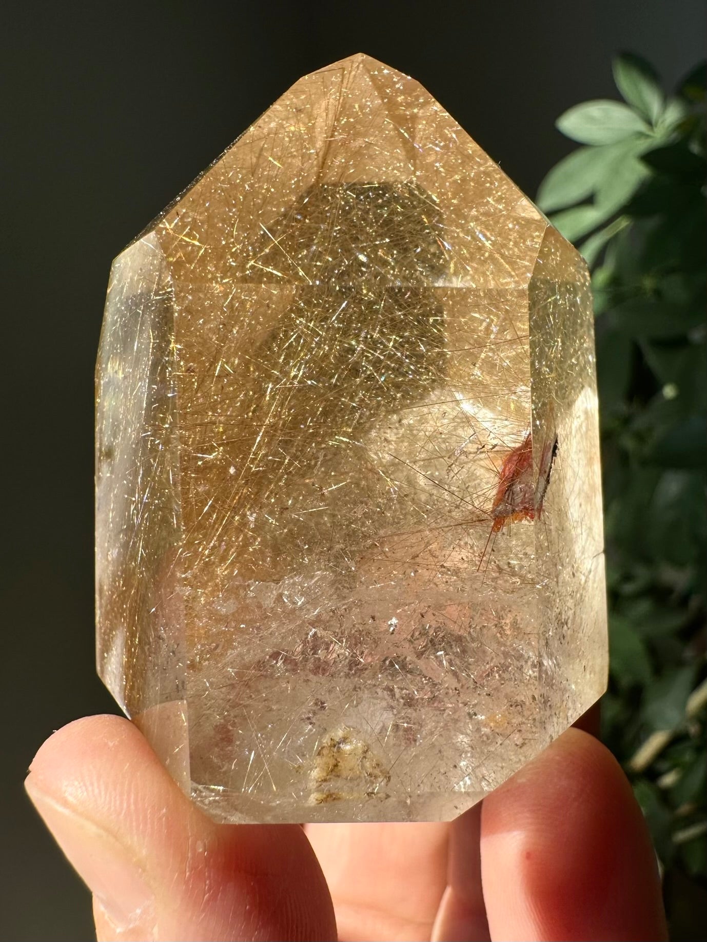 RUTILATED QUARTZ POINT