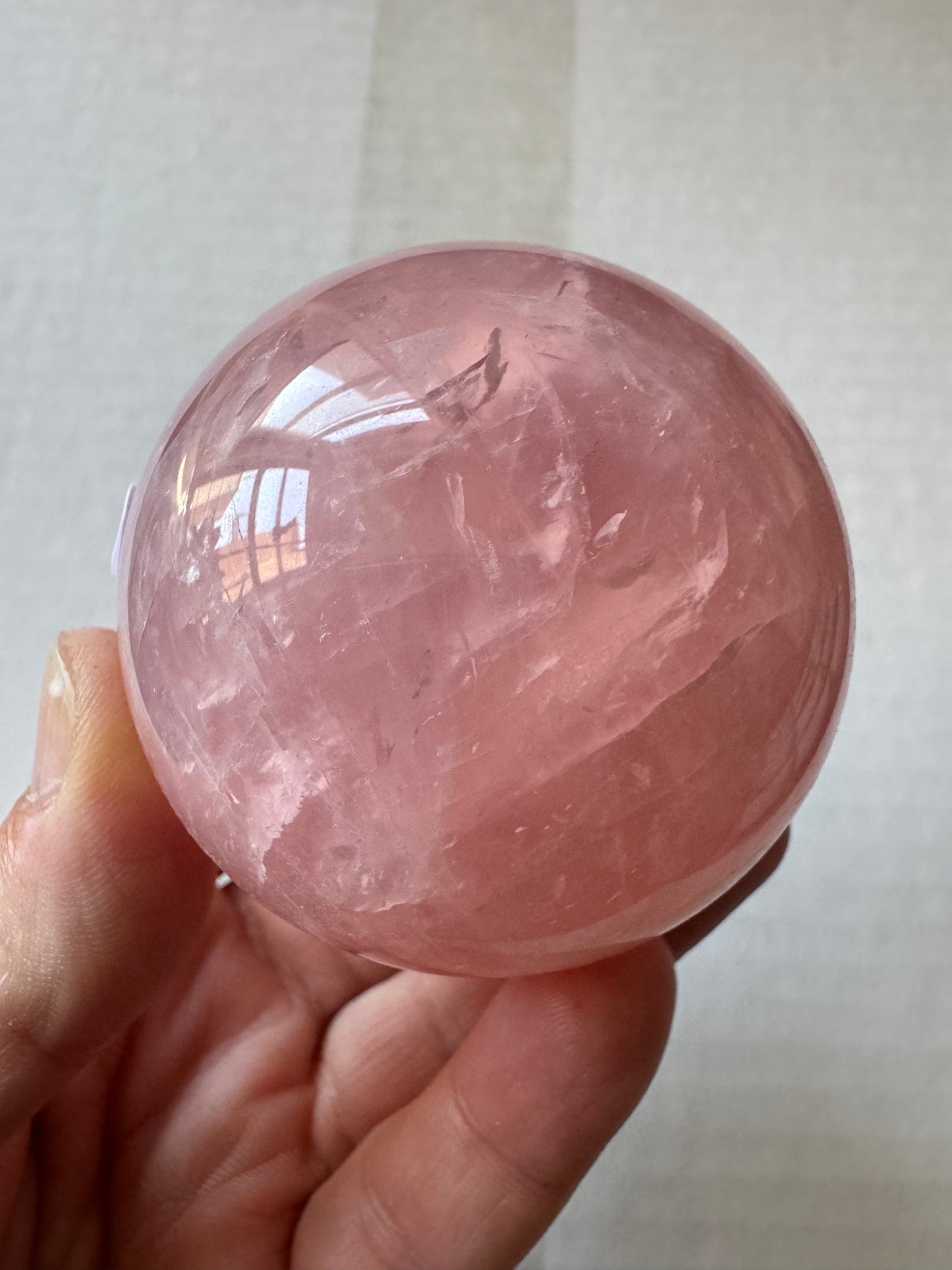 ROSE QUARTZ SPHERE (BN10)