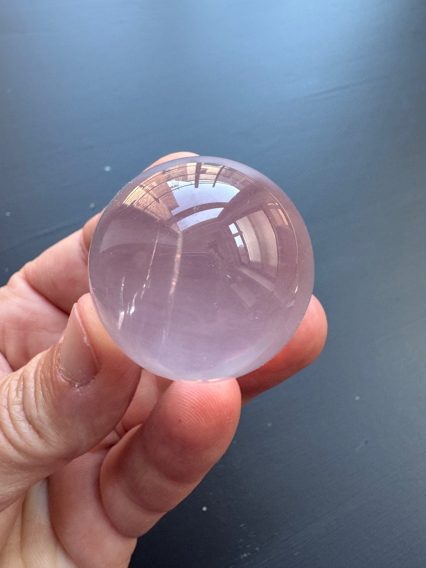 STAR ROSE QUARTZ SPHERE (DC10)
