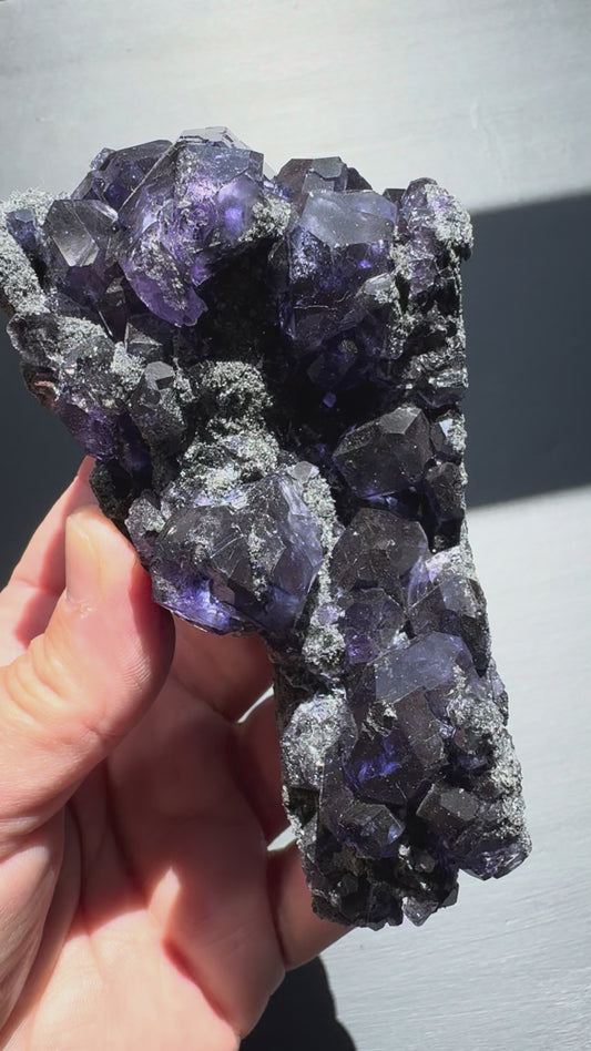 TANZANITE FLUORITE (FL550)