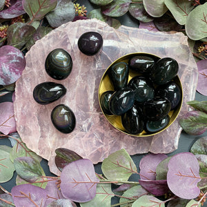 RAINBOW OBSIDIAN PEBBLE