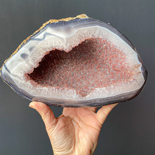 AMETHYST (HEMATITE AGATE)