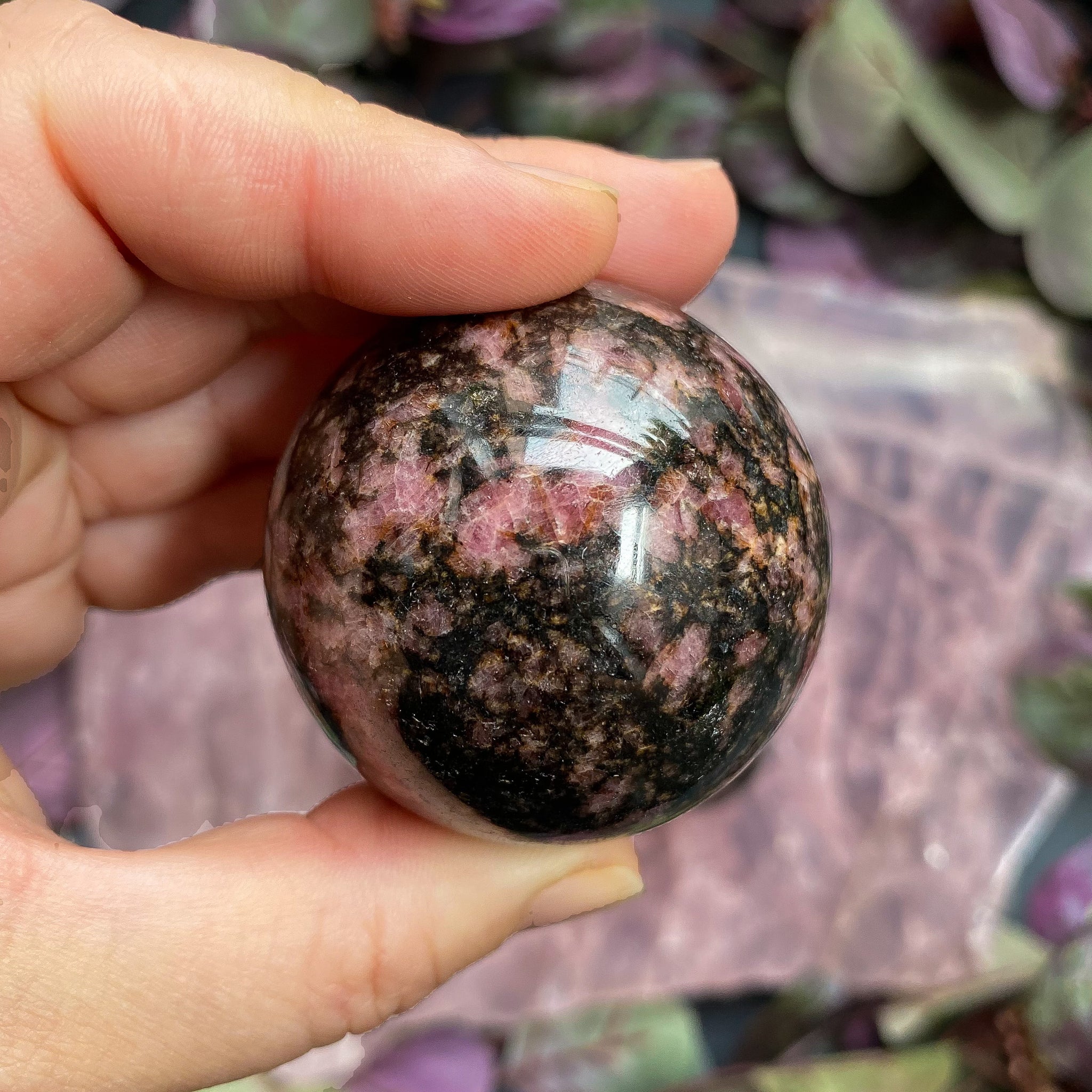 RHODONITE SPHERE