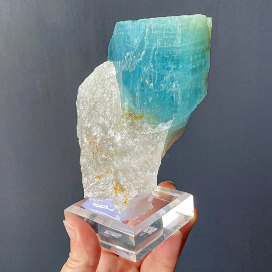 AQUAMARINE & QUARTZ