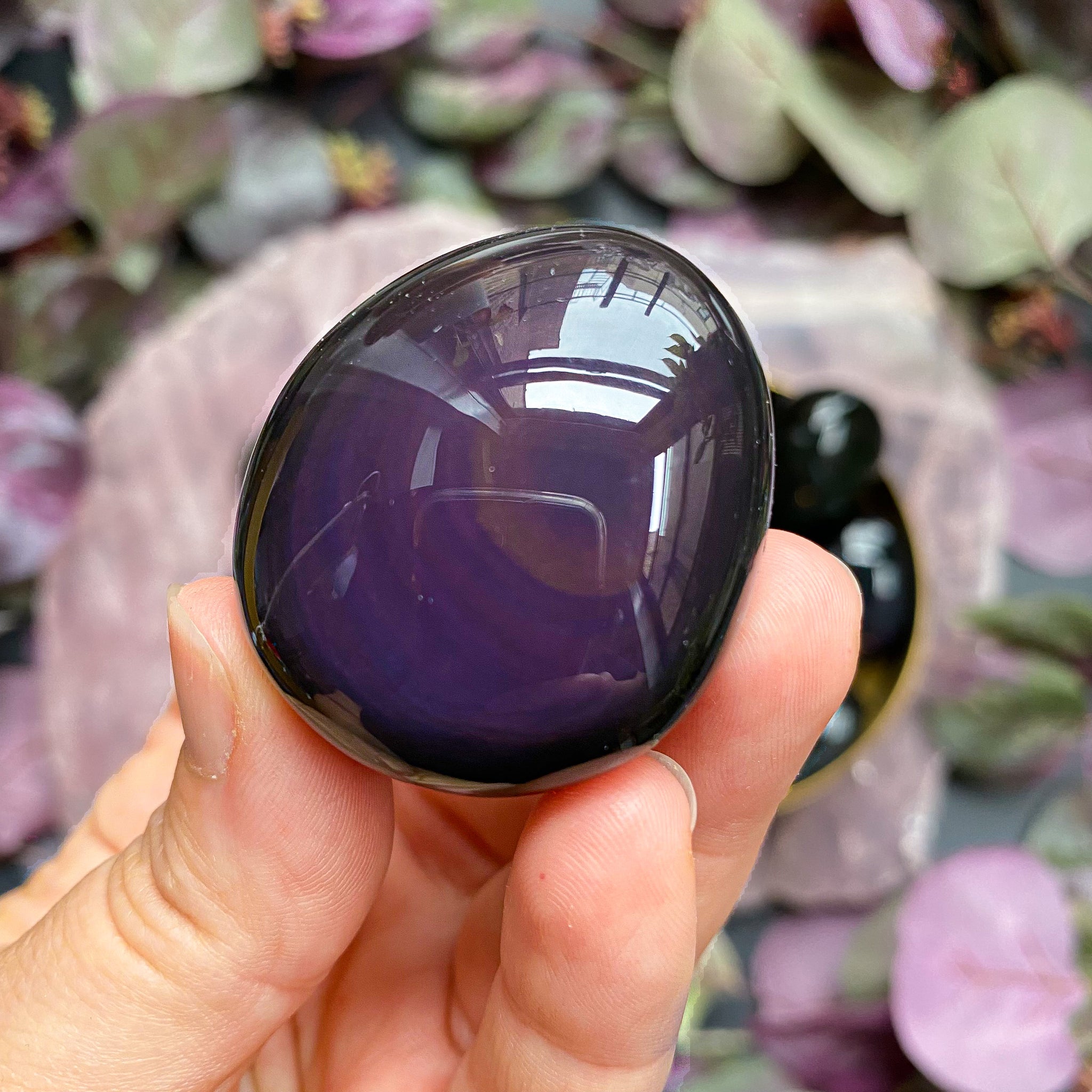 RAINBOW OBSIDIAN PEBBLE