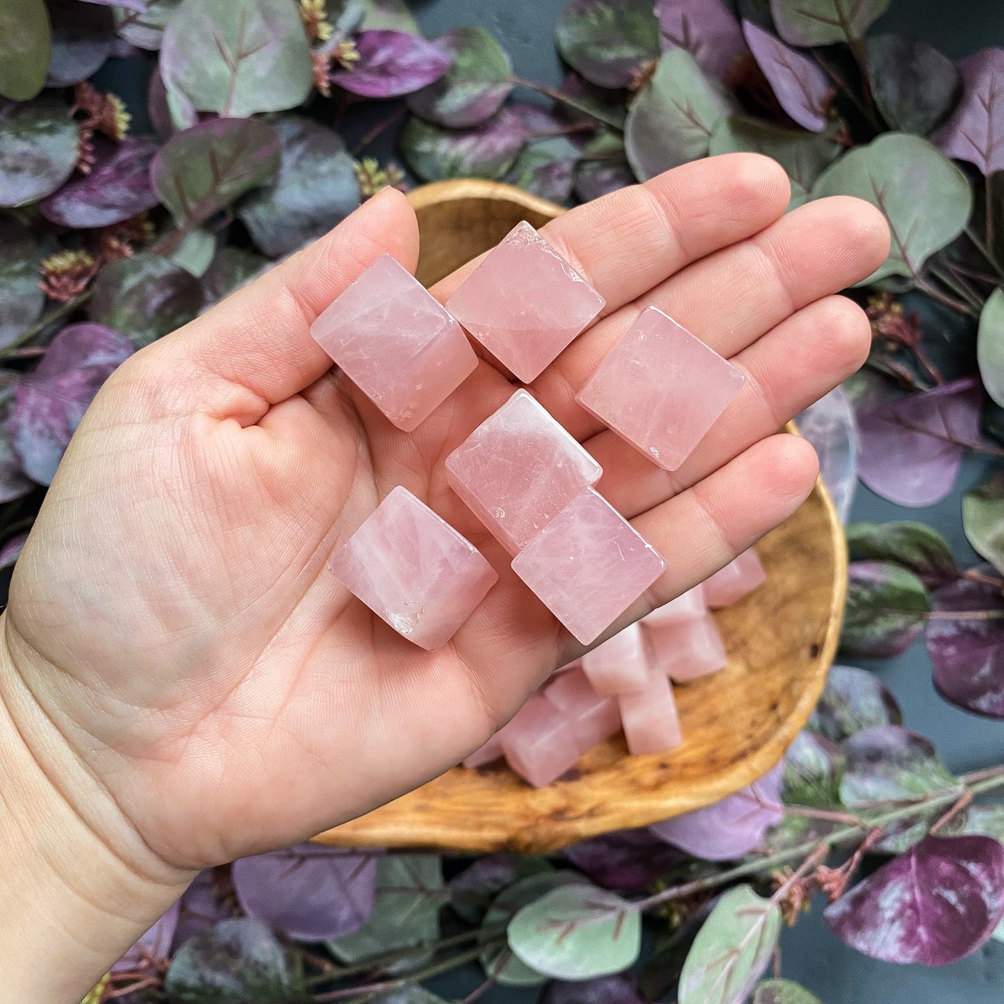 ROSE QUARTZ CUBES